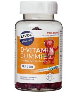 shop Livol Gummies D-vitamin 75 Pieces af Livol - online shopping tilbud rabat hos shoppetur.dk