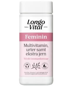 shop Longo Vital Feminin 180 Pieces af Longo Vital - online shopping tilbud rabat hos shoppetur.dk