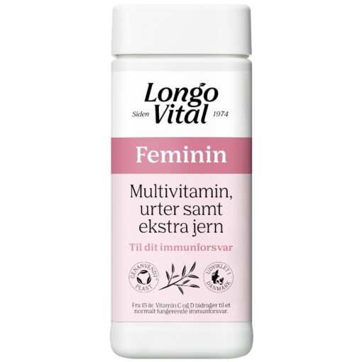 shop Longo Vital Feminin 180 Pieces af Longo Vital - online shopping tilbud rabat hos shoppetur.dk