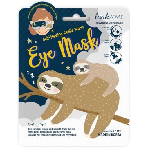 shop Look at Me Self-Heating Gentle Warm Eye Mask 1 Piece (U) (U) af Look At Me - online shopping tilbud rabat hos shoppetur.dk