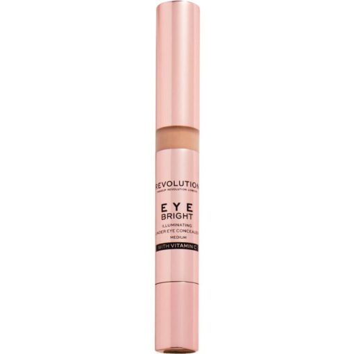 shop Makeup Revolution Bright Eye Concealer - Medium (U) af Makeup Revolution - online shopping tilbud rabat hos shoppetur.dk