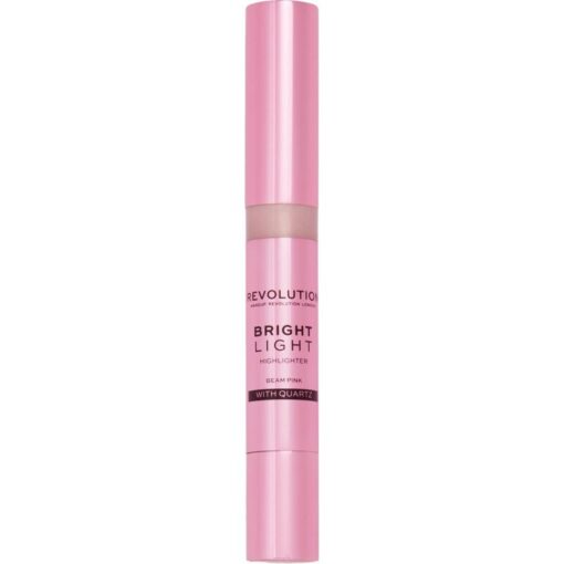 shop Makeup Revolution Bright Light Highlighter 3 ml - Beam Pink (U) af Makeup Revolution - online shopping tilbud rabat hos shoppetur.dk