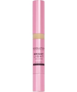 shop Makeup Revolution Bright Light Highlighter 3 ml - Gold Lights (U) af Makeup Revolution - online shopping tilbud rabat hos shoppetur.dk