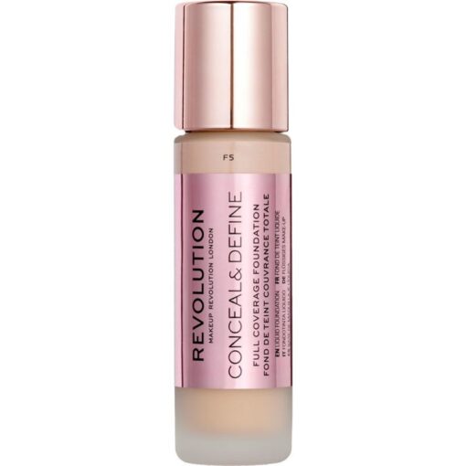 shop Makeup Revolution Conceal & Define Foundation 23 ml - F5 (U) af Makeup Revolution - online shopping tilbud rabat hos shoppetur.dk