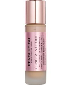 shop Makeup Revolution Conceal & Define Foundation 23 ml - F7 (U) af Makeup Revolution - online shopping tilbud rabat hos shoppetur.dk