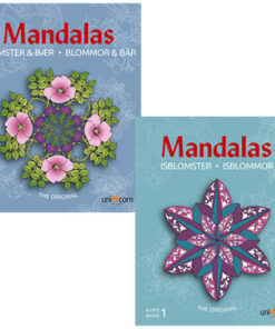 shop Mandalas malebøger - Blomster og Bær & Isblomster - 2 stk. af  - online shopping tilbud rabat hos shoppetur.dk