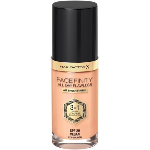 shop Max Factor Facefinity All Day Flawless 3-In-1 Foundation SPF20 - Golden 75 af Max Factor - online shopping tilbud rabat hos shoppetur.dk