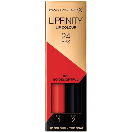 shop Max Factor Lipfinity Lip Colour 24 Hrs - 026 So Delightful af Max Factor - online shopping tilbud rabat hos shoppetur.dk