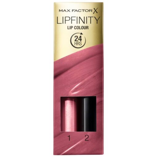 shop Max Factor Lipfinity Lip Colour 24 Hrs - 330 Essential Burgundy af Max Factor - online shopping tilbud rabat hos shoppetur.dk