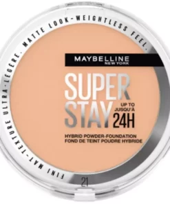 shop Maybelline New York Superstay 24H Hybrid Powder Foundation 9 gr. - 21 af Maybelline - online shopping tilbud rabat hos shoppetur.dk
