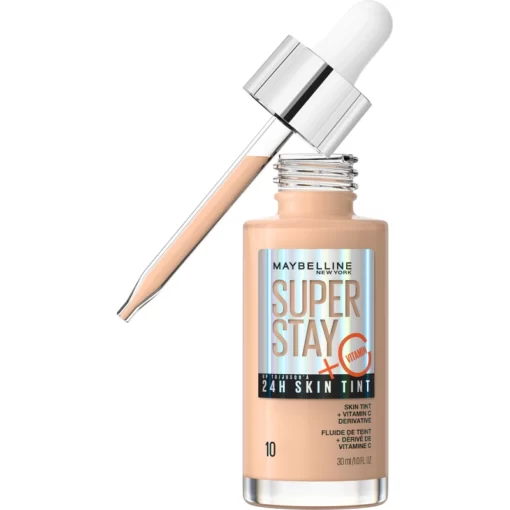 shop Maybelline New York Superstay 24H Skin Tint Foundation 30 ml - 10 af Maybelline - online shopping tilbud rabat hos shoppetur.dk