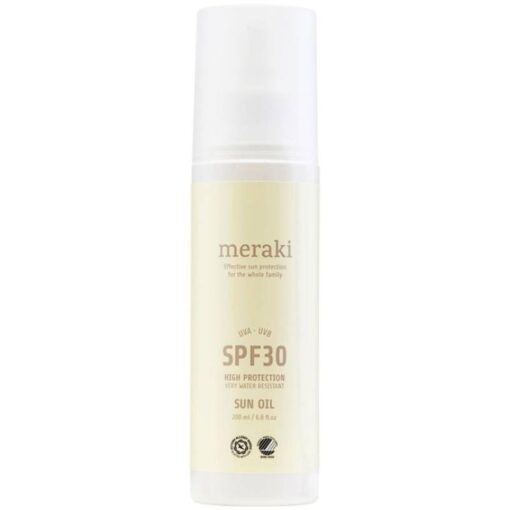 shop Meraki Sun Oil SPF 30 - 200 ml (U) af Meraki - online shopping tilbud rabat hos shoppetur.dk