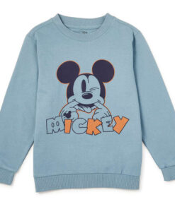 shop Micky Mouse sweatshirt - Blå af Disney - online shopping tilbud rabat hos shoppetur.dk