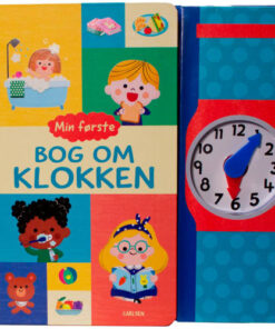 shop Min første bog om klokken - Papbog af  - online shopping tilbud rabat hos shoppetur.dk