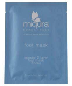 shop Miqura 2 Layer Foot Mask Socks 1 Pair af Miqura - online shopping tilbud rabat hos shoppetur.dk