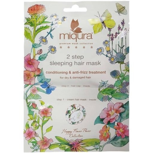 shop Miqura Flower 2 Step Hair Mask 1 Piece af Miqura - online shopping tilbud rabat hos shoppetur.dk