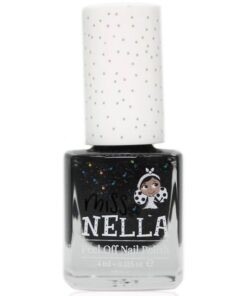 shop Miss NELLA Nail Polish 4 ml - Black (U) af Miss NELLA - online shopping tilbud rabat hos shoppetur.dk