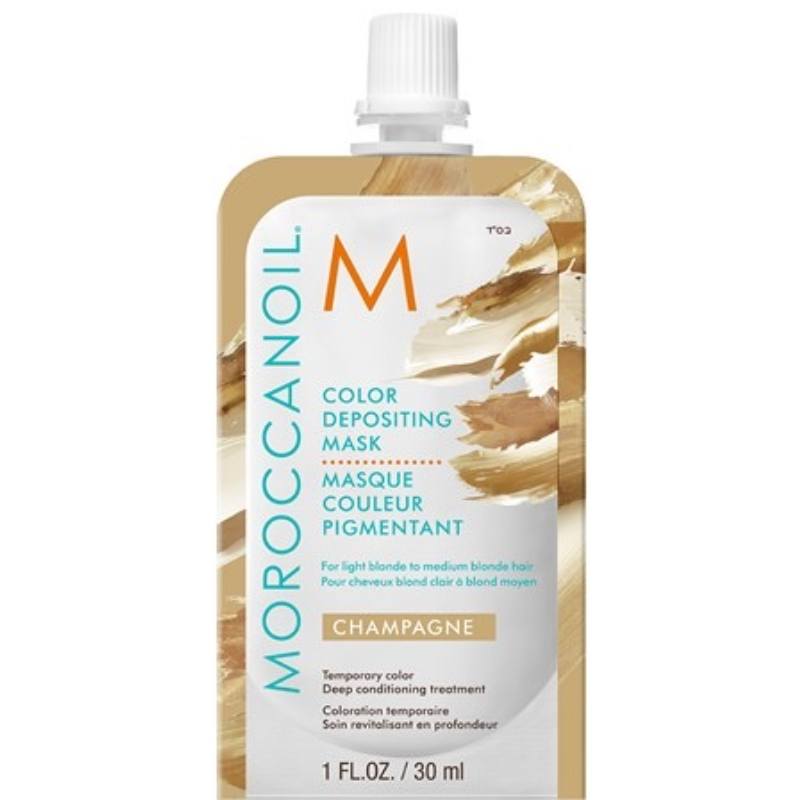 shop Moroccanoil Color Depositing Mask 30 ml - Champagne af Moroccanoil - online shopping tilbud rabat hos shoppetur.dk