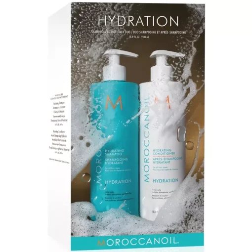 shop Moroccanoil Hydration Duo 2 x 500 ml (Limited Edition) af Moroccanoil - online shopping tilbud rabat hos shoppetur.dk