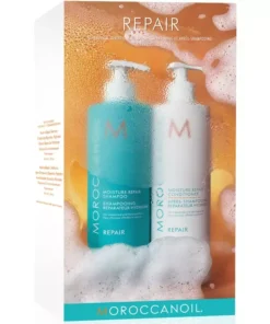 shop Moroccanoil Moisture Repair Duo 2 x 500 ml (Limited Edition) af Moroccanoil - online shopping tilbud rabat hos shoppetur.dk