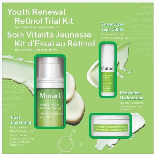 shop Murad Youth Renewal Retinol Trial Kit af Murad - online shopping tilbud rabat hos shoppetur.dk