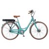 shop Mustang Dagmar Electric 28" elcykel med 7 gear - Mint Green af Mustang - online shopping tilbud rabat hos shoppetur.dk