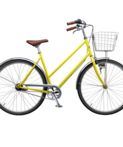 shop Mustang Vintage Classic 28" damecykel med 7 gear - Light Lemon af Mustang - online shopping tilbud rabat hos shoppetur.dk