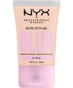 shop NYX Prof. Makeup Bare With Me Blur Tint Foundation 30 ml - 01 Pale af NYX Professional Makeup - online shopping tilbud rabat hos shoppetur.dk