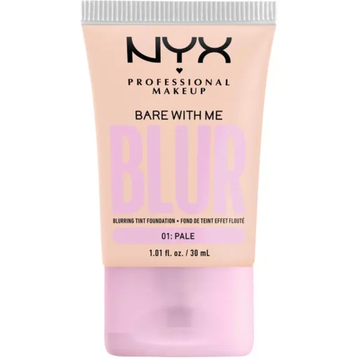 shop NYX Prof. Makeup Bare With Me Blur Tint Foundation 30 ml - 01 Pale af NYX Professional Makeup - online shopping tilbud rabat hos shoppetur.dk