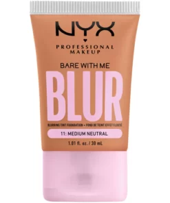 shop NYX Prof. Makeup Bare With Me Blur Tint Foundation 30 ml - 11 Medium Neutral af NYX Professional Makeup - online shopping tilbud rabat hos shoppetur.dk