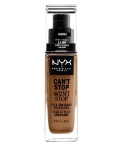 shop NYX Prof. Makeup Can't Stop Won't Stop Foundation 30 ml - Nutmeg (U) af NYX Professional Makeup - online shopping tilbud rabat hos shoppetur.dk