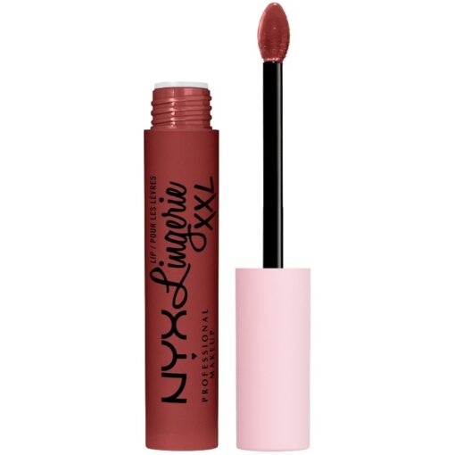 shop NYX Prof. Makeup Lip Lingerie XXL Matte Liquid Lipstick 4 ml - Straps Off af NYX Professional Makeup - online shopping tilbud rabat hos shoppetur.dk