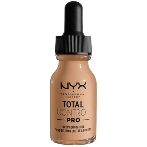 shop NYX Prof. Makeup Total Control Pro Drop Foundation 13 ml - Medium Olive (U) af NYX Professional Makeup - online shopping tilbud rabat hos shoppetur.dk