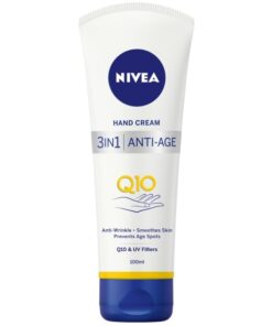 shop Nivea 3-In-1 Anti-Age Q10 Hand Cream 100 ml af Nivea - online shopping tilbud rabat hos shoppetur.dk