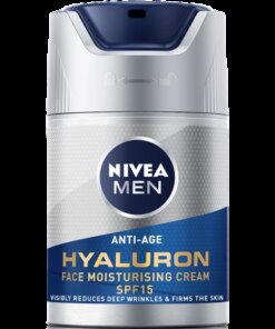 shop Nivea Men Anti-Age Hyaluron Face Cream SPF 15 - 50 ml af Nivea - online shopping tilbud rabat hos shoppetur.dk