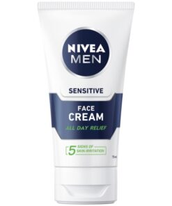 shop Nivea Men Sensitive Face Cream 75 ml af Nivea - online shopping tilbud rabat hos shoppetur.dk