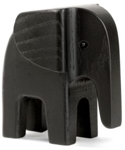 shop Novoform figur - Elefant - Sortbejdset ask af Novoform - online shopping tilbud rabat hos shoppetur.dk