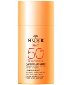 shop Nuxe Sun Light Fluid High Protection SPF 50 - 50 ml af NUXE - online shopping tilbud rabat hos shoppetur.dk