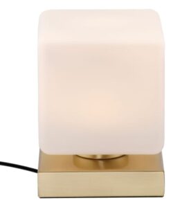 shop Paul Neuhaus bordlampe - Dadoa - Messing/opal af Paul Neuhaus - online shopping tilbud rabat hos shoppetur.dk