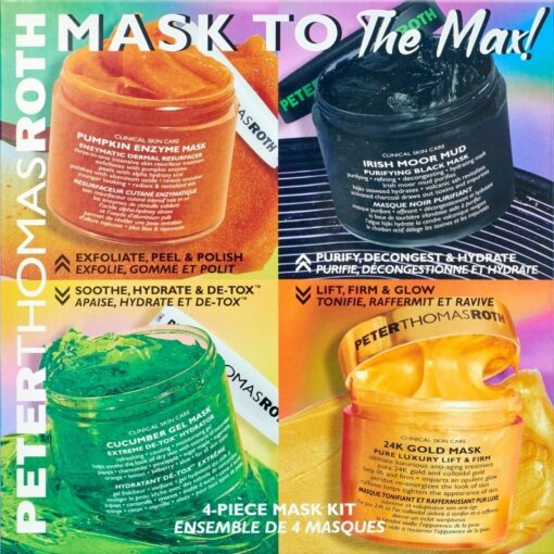 shop Peter Thomas Roth Mask To The Max 4 Pieces Mask Kit 4 x 50 ml af Peter Thomas Roth - online shopping tilbud rabat hos shoppetur.dk