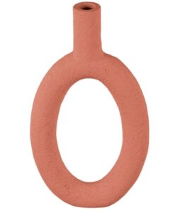 shop Present Time lysestage - Ring - Terracotta af Present Time - online shopping tilbud rabat hos shoppetur.dk