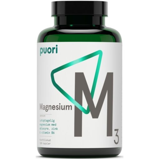 shop Puori Magnesium M3 - 180 Pieces af Puori - online shopping tilbud rabat hos shoppetur.dk