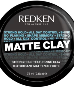 shop Redken Styling Matte Clay 75 ml af Redken - online shopping tilbud rabat hos shoppetur.dk