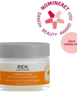 shop Ren Skincare Overnight Glow Dark Spot Sleeping Cream 50 ml af REN - online shopping tilbud rabat hos shoppetur.dk