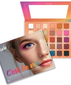 shop Rude Cosmetics 30 Eyeshadow Palette - C'est La Vie af Rude Cosmetics - online shopping tilbud rabat hos shoppetur.dk
