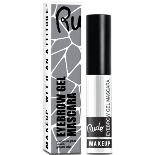 shop Rude Cosmetics Eyebrow Gel Mascara 8 gr. - Clear af Rude Cosmetics - online shopping tilbud rabat hos shoppetur.dk