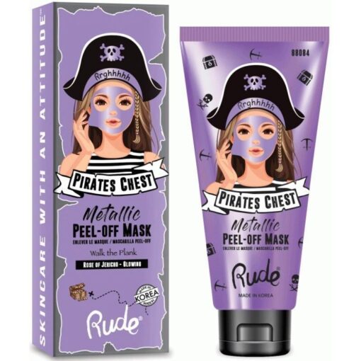 shop Rude Cosmetics Pirates Chest Peel Off Mask 60 ml - Glowing af Rude Cosmetics - online shopping tilbud rabat hos shoppetur.dk