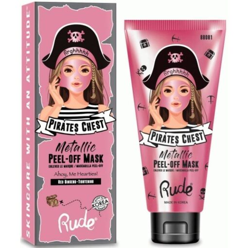 shop Rude Cosmetics Pirates Chest Peel Off Mask 60 ml - Tightening (U) af Rude Cosmetics - online shopping tilbud rabat hos shoppetur.dk