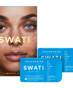 shop SWATI Cosmetics 1 Month Lenses - Aquamarine af SWATI Cosmetics - online shopping tilbud rabat hos shoppetur.dk