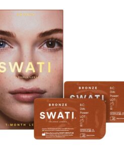 shop SWATI Cosmetics 1 Month Lenses - Bronze af SWATI Cosmetics - online shopping tilbud rabat hos shoppetur.dk